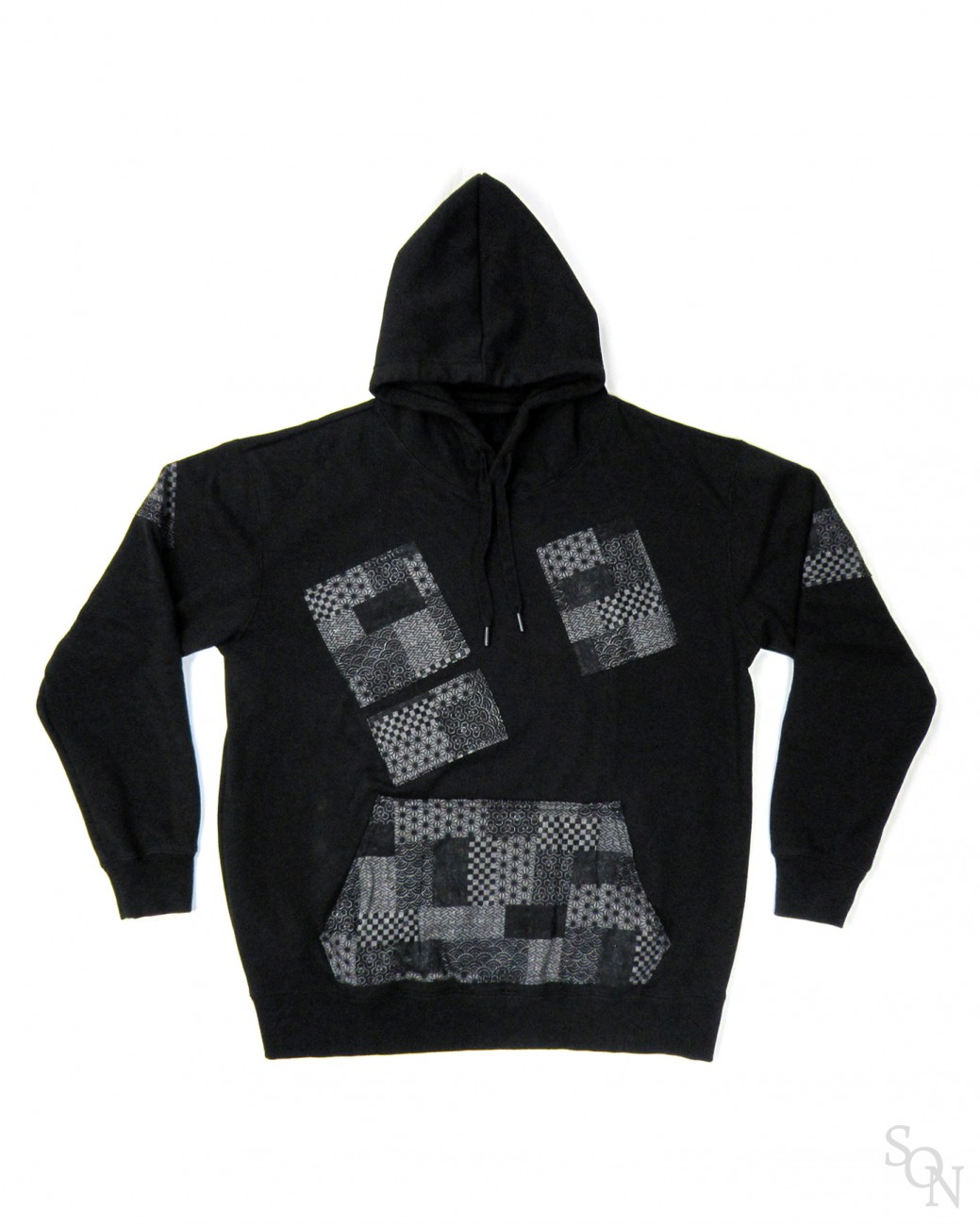 Patchwork Hoodie