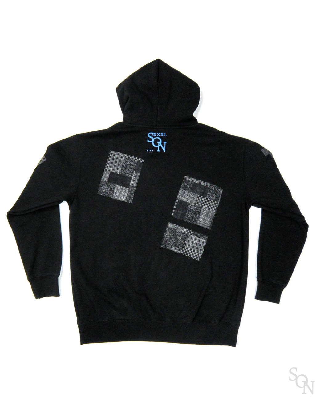 Patchwork Hoodie