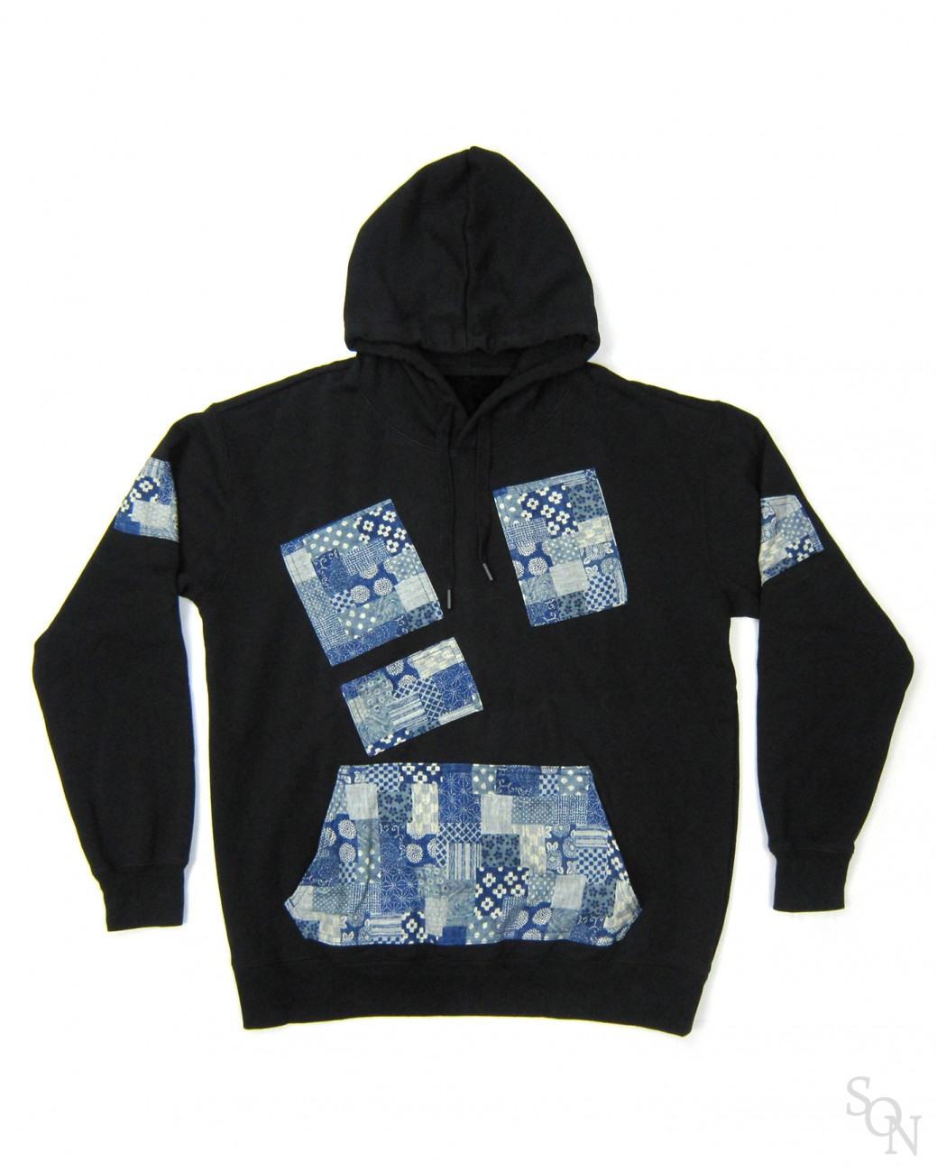 Patchwork Hoodie
