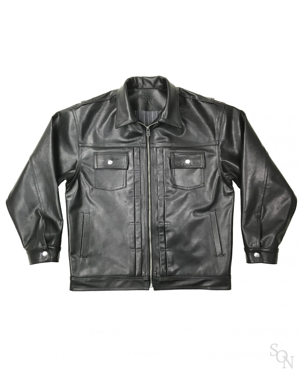 Trucker Leather Jacket